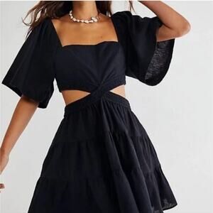 NWT Free People Cross Of Sunlight Dress